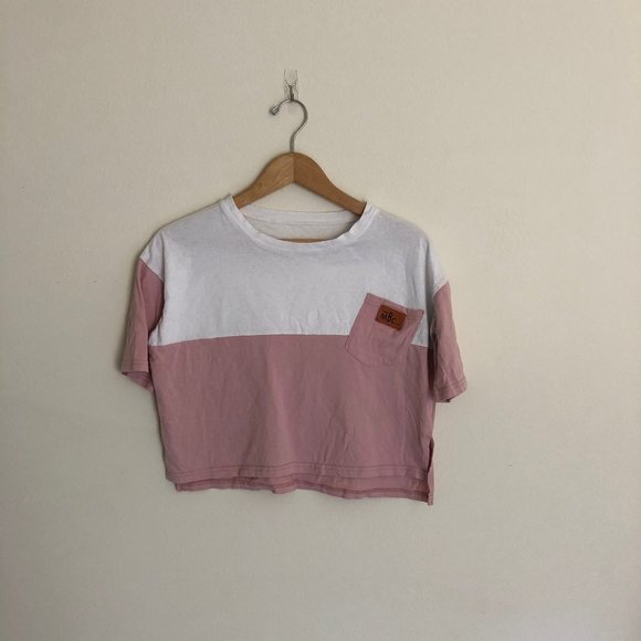 Fashion MBC Wear Tops - Fashion MBC Wear | Pink Color Block Shirt 12